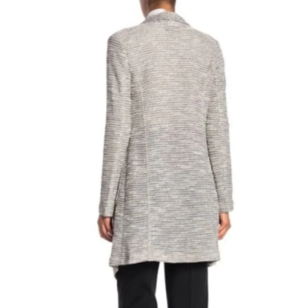 🆕 BAGATELLE Draped Front Woven Knit Cardigan! - Picture 2 of 7